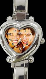 PERSONALISED PHOTO WATCH HEART